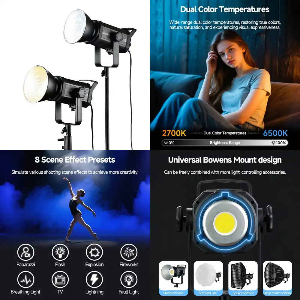 MiaoTu High-Power Photography  - Photography Lighting Direction のレビューと価格