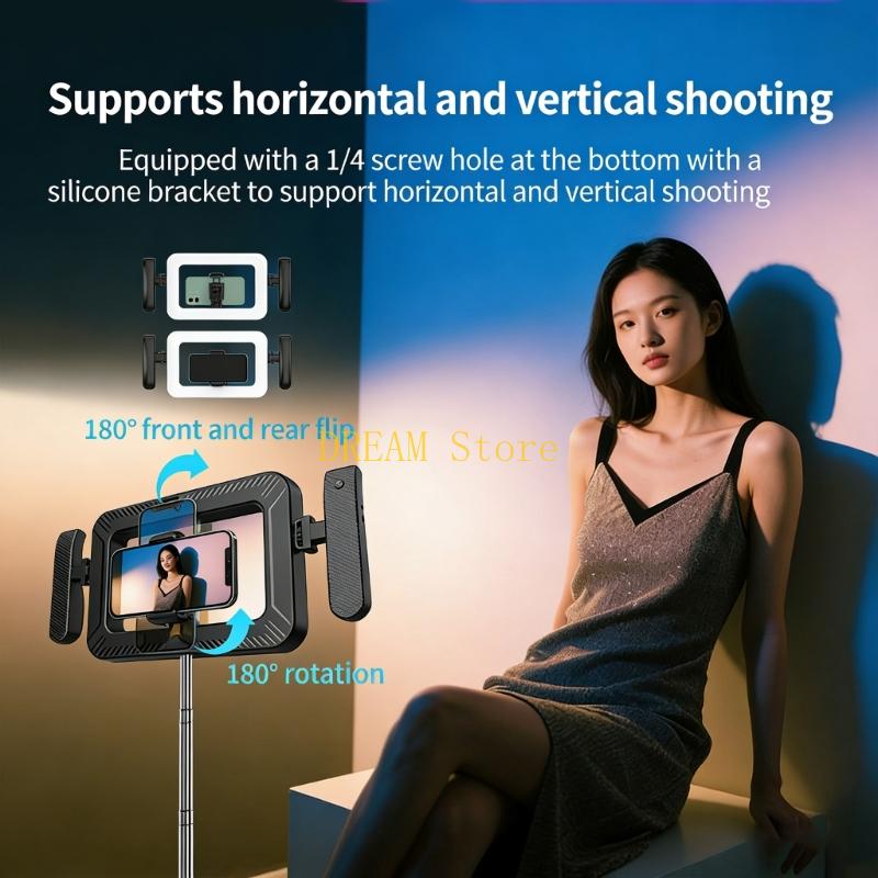 Adjustable Brightness Color Te - Photography Lighting Handheld のレビューと価格
