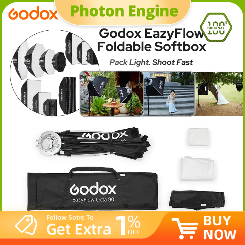 Godox EazyFlow series Foldable - Photography Lighting Handheld のレビューと価格