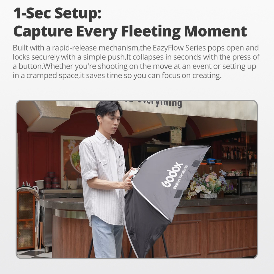 Godox EazyFlow series Foldable - Photography Lighting Handheld のレビューと価格