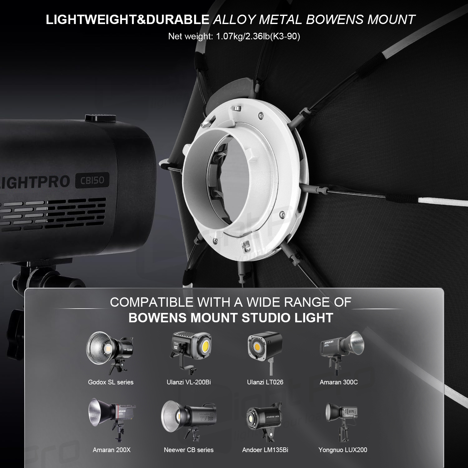 Triopo K3 Quick-Setup Bowens M - Photography Umbrella Lighting Setup のレビューと価格