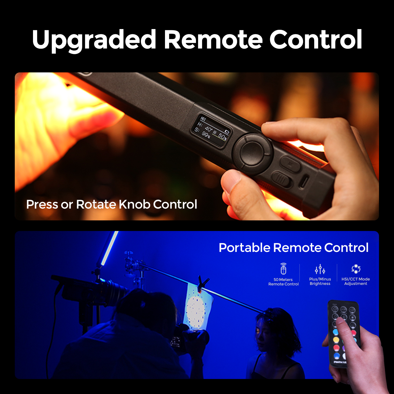 PHOTOLEX RGB Colorful Stick Li - Photography Lighting Types のレビューと価格