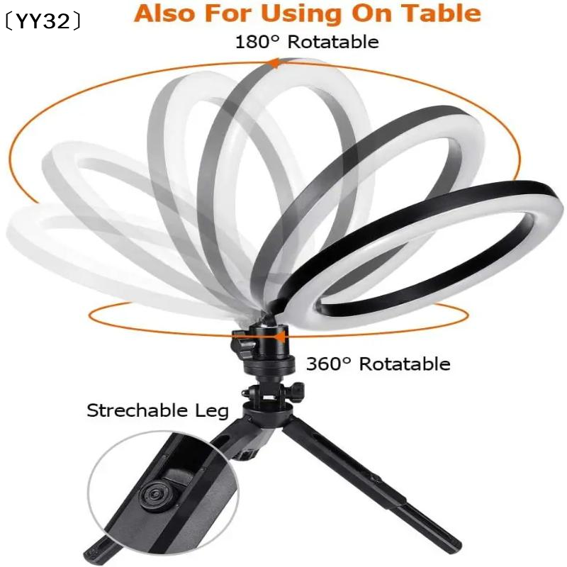 1 Set Dimmable LED Lamp Photog - Photography Lighting Ring のレビューと価格
