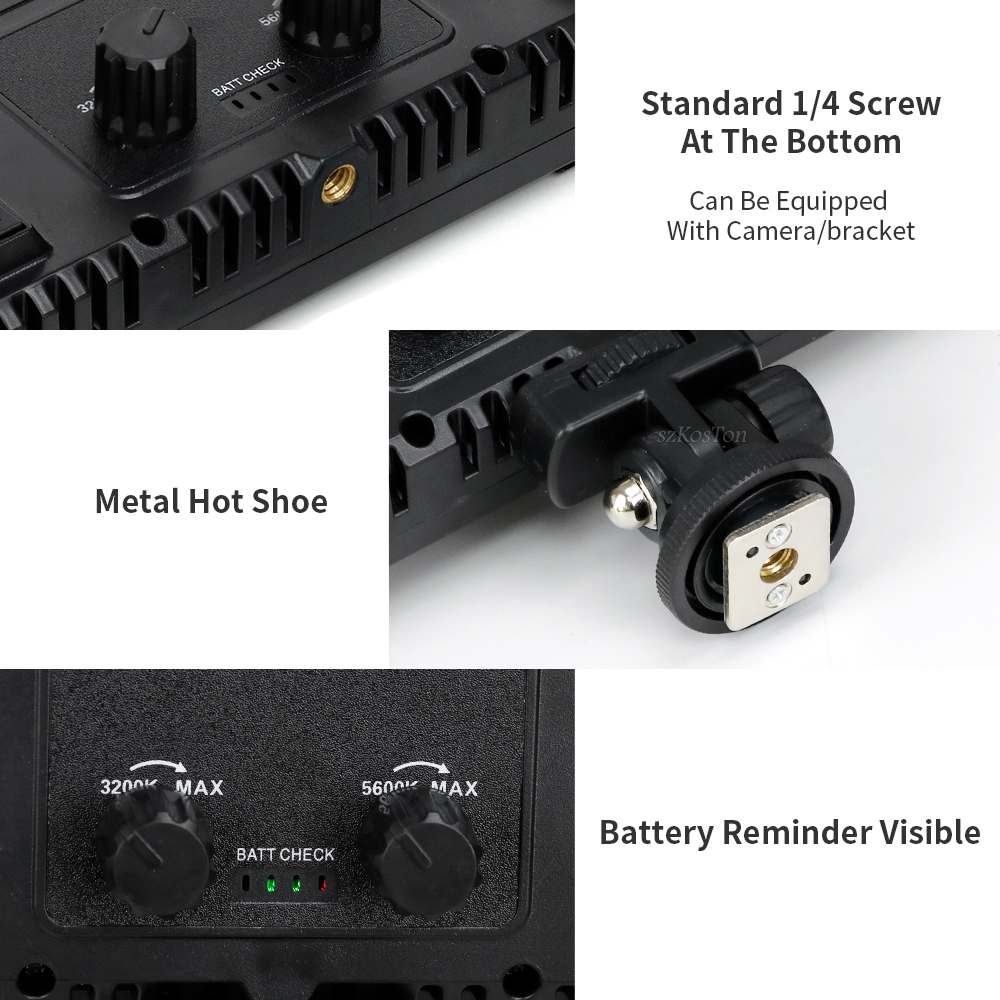 U800 U600 LED Photo Studio Vid - Photography Lighting Board のレビューと価格