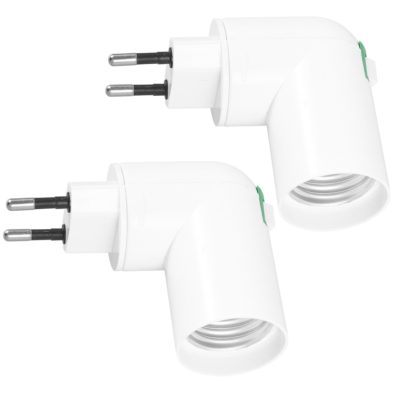 2pcs Eu Plug To E27 Light Sock - Photography Lighting Workshops のレビューと価格